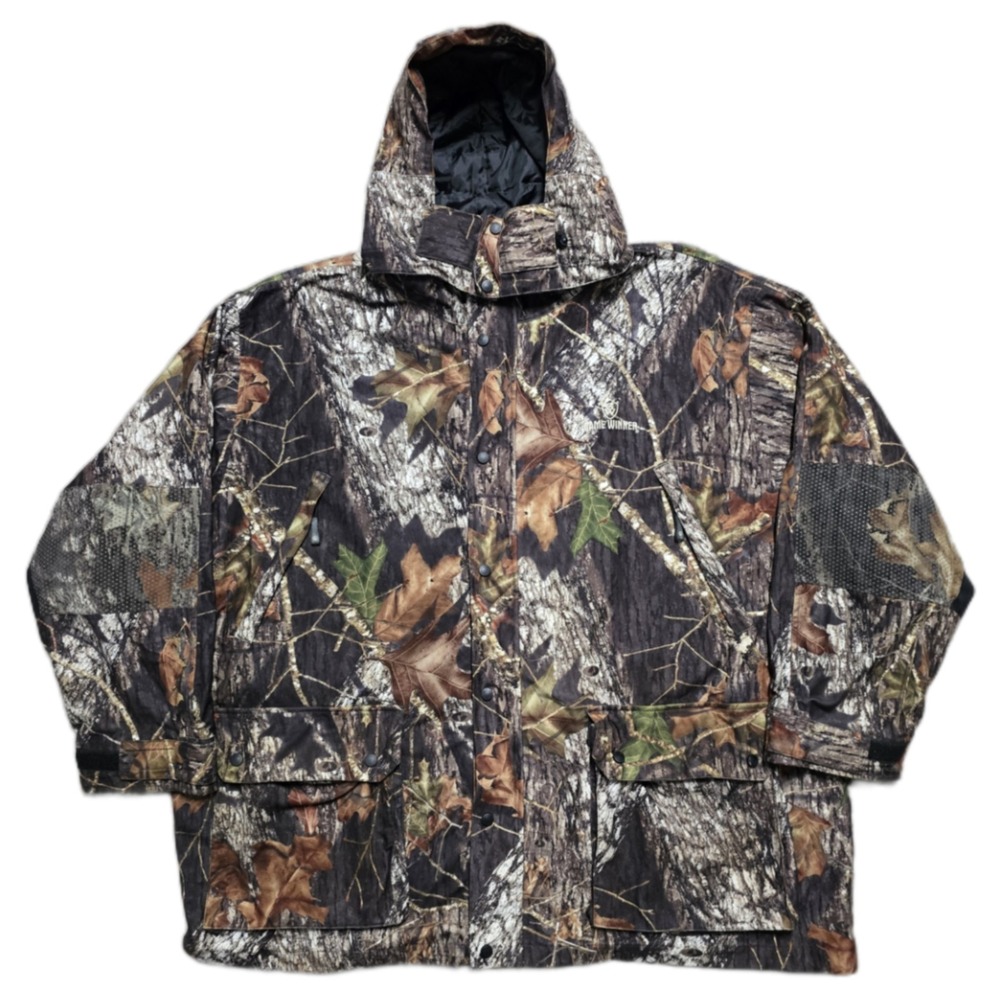 Mossy Oak Mens Break Up Infinity Camo Full Zip Hooded Jacket Sz 4XL Game Winner